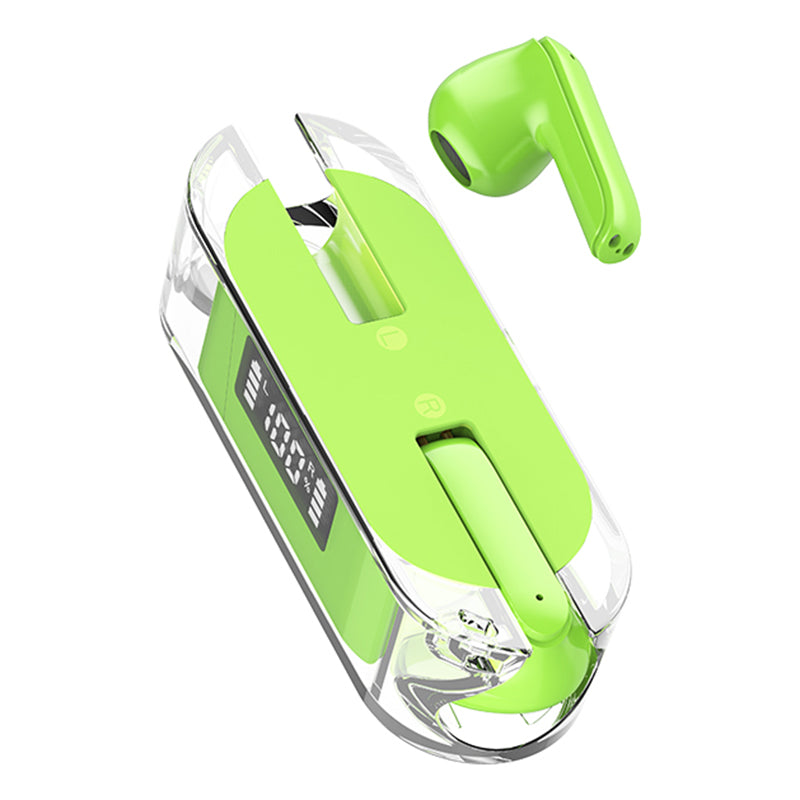 TM50 Half-In-Ear Low Latency TWS Earbuds Sports Bluetooth Headset med digital skærm TM50 Half-In-Ear Low Latency TWS Earbuds Sports Bluetooth Headset med digital skærm
